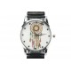 Montre Femme Acier et Noire Ethnic Pampa Montre Michael John