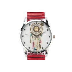 Montre Femme Acier et rouge Ethnic Pampa ANCIENNES COLLECTIONS divers