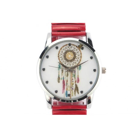 Montre Femme Acier et rouge Ethnic Pampa ANCIENNES COLLECTIONS divers