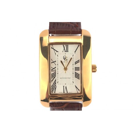 Montre Bracelet marron cadran doré Alania ANCIENNES COLLECTIONS divers