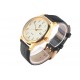 Montre Bracelet cuir noir cadran doré Arthur ANCIENNES COLLECTIONS divers