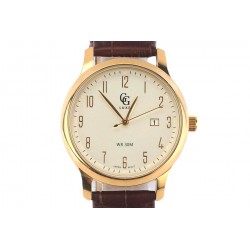 Montre Bracelet cuir marron cadran doré Arthur ANCIENNES COLLECTIONS divers