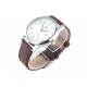 Montre Bracelet cuir marron cadran acier Arthur ANCIENNES COLLECTIONS divers