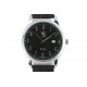 Montre Bracelet cuir noir cadran acier fond noir Arthur ANCIENNES COLLECTIONS divers
