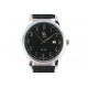 Montre Bracelet cuir noir cadran acier fond noir Arthur ANCIENNES COLLECTIONS divers