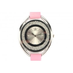 Montre Femme fin bracelet cuir Rose Star ANCIENNES COLLECTIONS divers