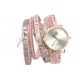 Montre bracelet double tour Rose Guilia ANCIENNES COLLECTIONS divers