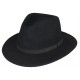 Chapeau Feutre Noir Maccio Herman ANCIENNES COLLECTIONS divers