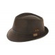 Chapeau Trilby Marron Vintage Kairan ANCIENNES COLLECTIONS divers