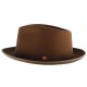 Chapeau Feutre Marron Clair Leo par Mayser CHAPEAUX MAYSER