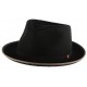 Chapeau Pork Pie Noir Léo par Mayser ANCIENNES COLLECTIONS divers