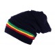 Bonnet Rasta Tube Bleu Marine Jaïca BONNETS Léon montane