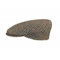 Casquette Herman Headwear Pied de Poule Marron ANCIENNES COLLECTIONS divers