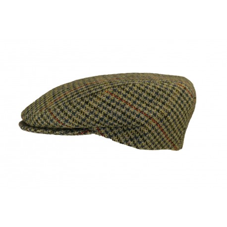 Casquette Herman Headwear Pied de Poule Vert ANCIENNES COLLECTIONS divers