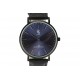 Montre Homme noire Bracelet Cuir Noir Nelson ANCIENNES COLLECTIONS divers