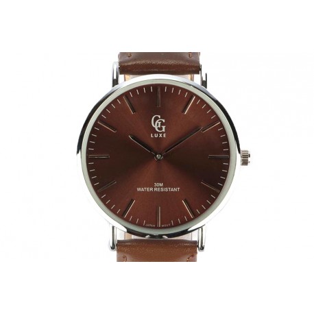 Montre Homme Marron Bracelet marron Nelson ANCIENNES COLLECTIONS divers