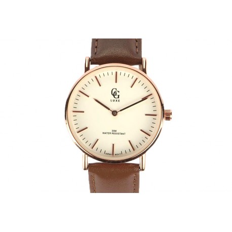 Montre Femme Bracelet Cuir Marron Nelsy ANCIENNES COLLECTIONS divers