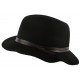 Chapeau fedora en feutre noir Obie par Bailey ANCIENNES COLLECTIONS divers