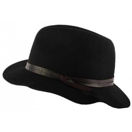 Chapeau fedora en feutre noir Obie par Bailey ANCIENNES COLLECTIONS divers