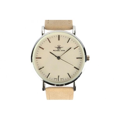 Montre Femme Bracelet Cuir Beige June ANCIENNES COLLECTIONS divers