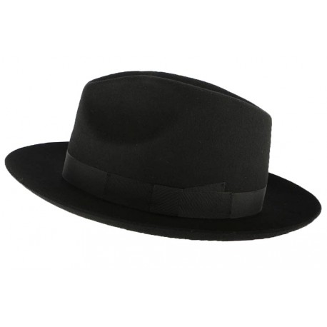 Chapeau Feutre Noir Chepstow par Christys ANCIENNES COLLECTIONS divers