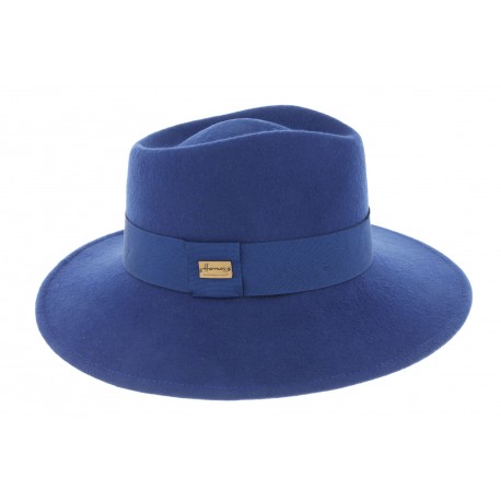 Chapeau Femme Bleu Curtis par Herman ANCIENNES COLLECTIONS divers