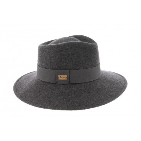 Chapeau Femme Gris Curtis marque Herman ANCIENNES COLLECTIONS divers