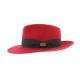 Chapeau Fedora Rouge Goldwin par Herman ANCIENNES COLLECTIONS divers