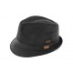 Chapeau Trilby Noir Kairan Herman ANCIENNES COLLECTIONS divers