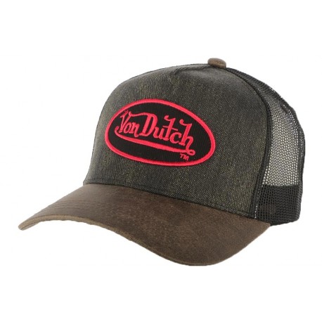 Casquette Trucker Von Dutch Rob Marron ANCIENNES COLLECTIONS divers