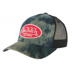 Casquette Trucker Von Dutch MC92 Bleu Jean ANCIENNES COLLECTIONS divers