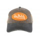 Casquette Baseball Von Dutch Jack Gris et Marron CASQUETTES VON DUTCH