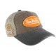 Casquette Baseball Von Dutch Jack Gris et Marron CASQUETTES VON DUTCH