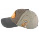 Casquette Baseball Von Dutch Jack Gris et Marron CASQUETTES VON DUTCH