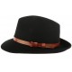 Chapeau Noir Fedora Raspail Léon Montane ANCIENNES COLLECTIONS divers