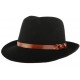 Chapeau Noir Fedora Raspail Léon Montane ANCIENNES COLLECTIONS divers