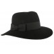 Chapeau Noir Femme en Feutre Stael ANCIENNES COLLECTIONS divers