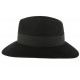 Chapeau Noir Femme en Feutre Stael ANCIENNES COLLECTIONS divers