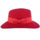 Chapeau femme rouge en feutre Stael ANCIENNES COLLECTIONS divers