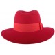 Chapeau femme rouge en feutre Stael ANCIENNES COLLECTIONS divers