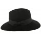 Grand Chapeau Noir Femme Ségur Léon Montane CHAPEAUX Léon montane