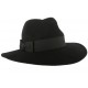 Grand Chapeau Noir Femme Ségur Léon Montane CHAPEAUX Léon montane