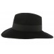 Grand Chapeau Noir Femme Ségur Léon Montane CHAPEAUX Léon montane