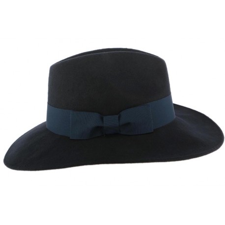 Grand Chapeau Femme Bleu Marine Ségur ANCIENNES COLLECTIONS divers