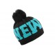 Bonnet NY Bleu et Noir Neyra ANCIENNES COLLECTIONS divers