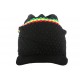 Bonnet Casquette Rasta Noir Vert Jaune Rouge Zion BONNETS Léon montane