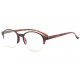 Lunette de lecture Marron vintage Loir Lunettes Loupes New Time