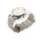 Montre Homme Blanche Bracelet Milanais Argent Drach ANCIENNES COLLECTIONS divers