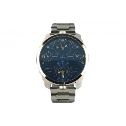 Grosse Montre Homme Acier Bleu Akel ANCIENNES COLLECTIONS divers