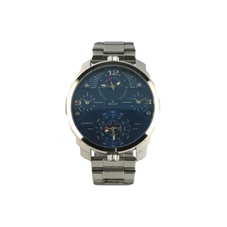 Grosse Montre Homme Acier Bleu Akel ANCIENNES COLLECTIONS divers